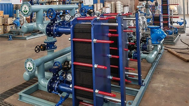 Fully automatic heat exchanger unit Fully automatic heat exchanger unit